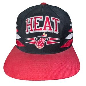 Mitchell & Ness Hardwood Classics Miami Heat NBA Snapback Hat 100% Wool
